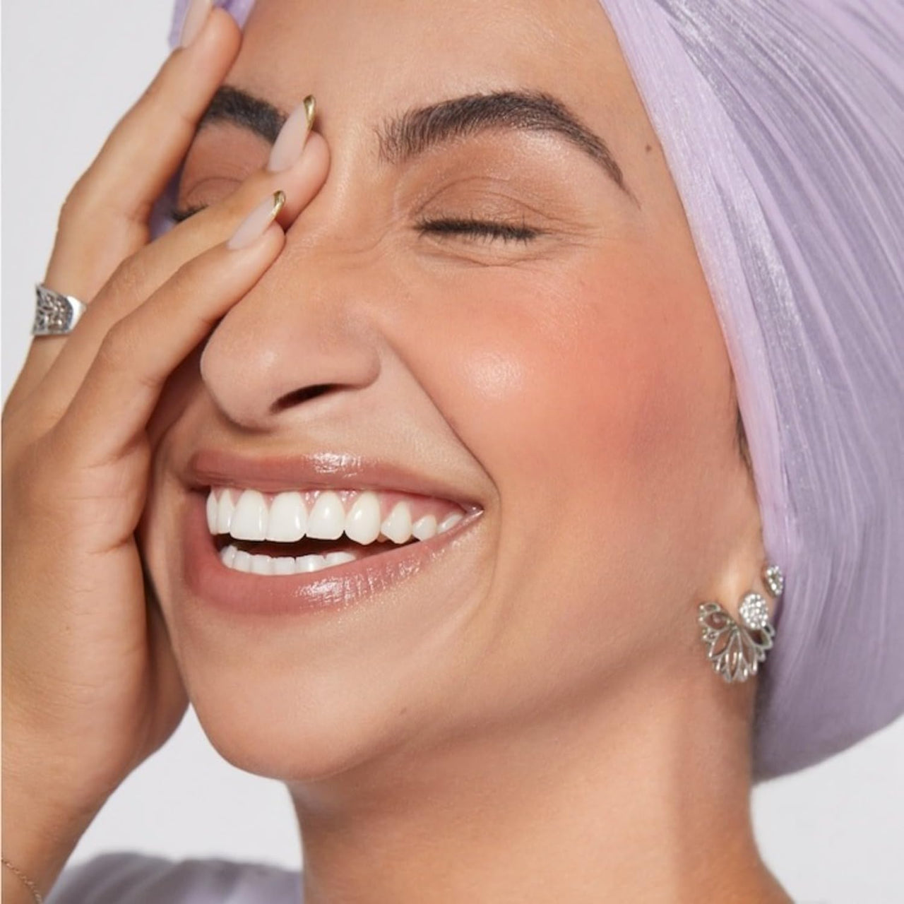 Rare Beauty by Selena Gomez Soft Pinch Liquid Blush Mini Size - Joy - Dewy Muted Peach