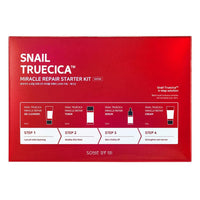 Thumbnail for SOME BY MI Snail Truecica Miracle Repair Starter Kit/Toner 1.01Oz, Serum 0.33Oz, Gel Cleanser 1.01Oz, Cream 0.67Oz / Damaged Skin Solution for Sensitive Skin/Facial Skin Care Set