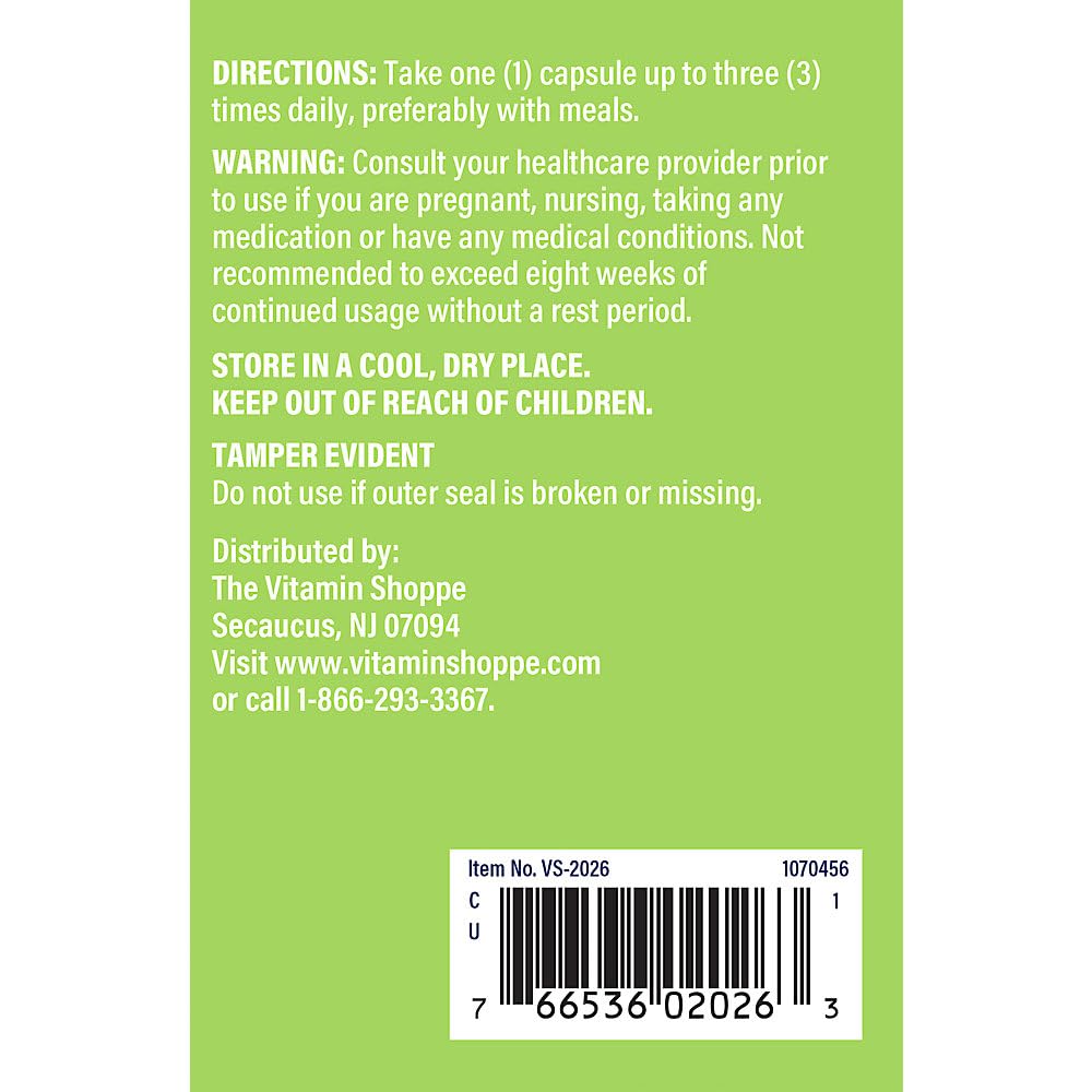 The Vitamin Shoppe Echinacea 400MG - Immune System Support, Seasonal Wellness & Respiratory Health (300 Capsules)
