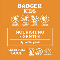 Thumbnail for Badger Kids Mineral Sunscreen Cream SPF 40, 98% Organic Ingredients, Zinc Oxide Sunscreen for Kids Face & Body, Water Resistant, Reef Friendly, Hawaii Approved Broad Spectrum Sunblock, 2.9 fl oz