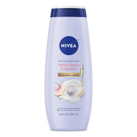 Thumbnail for NIVEA Refreshing White Peach and Jasmine Body Wash with Nourishing Serum, Scented Body Wash for Women, Enriched with Provitamin B5 and Vitamin E, 20 Fl Oz Bottle