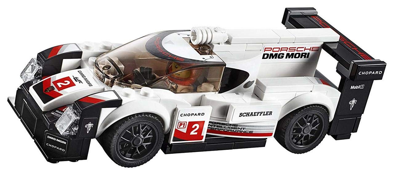 LEGO 6212618 Speed Champions Porsche 919 Hybrid 75887 Building Kit (163 Piece), Multicolor