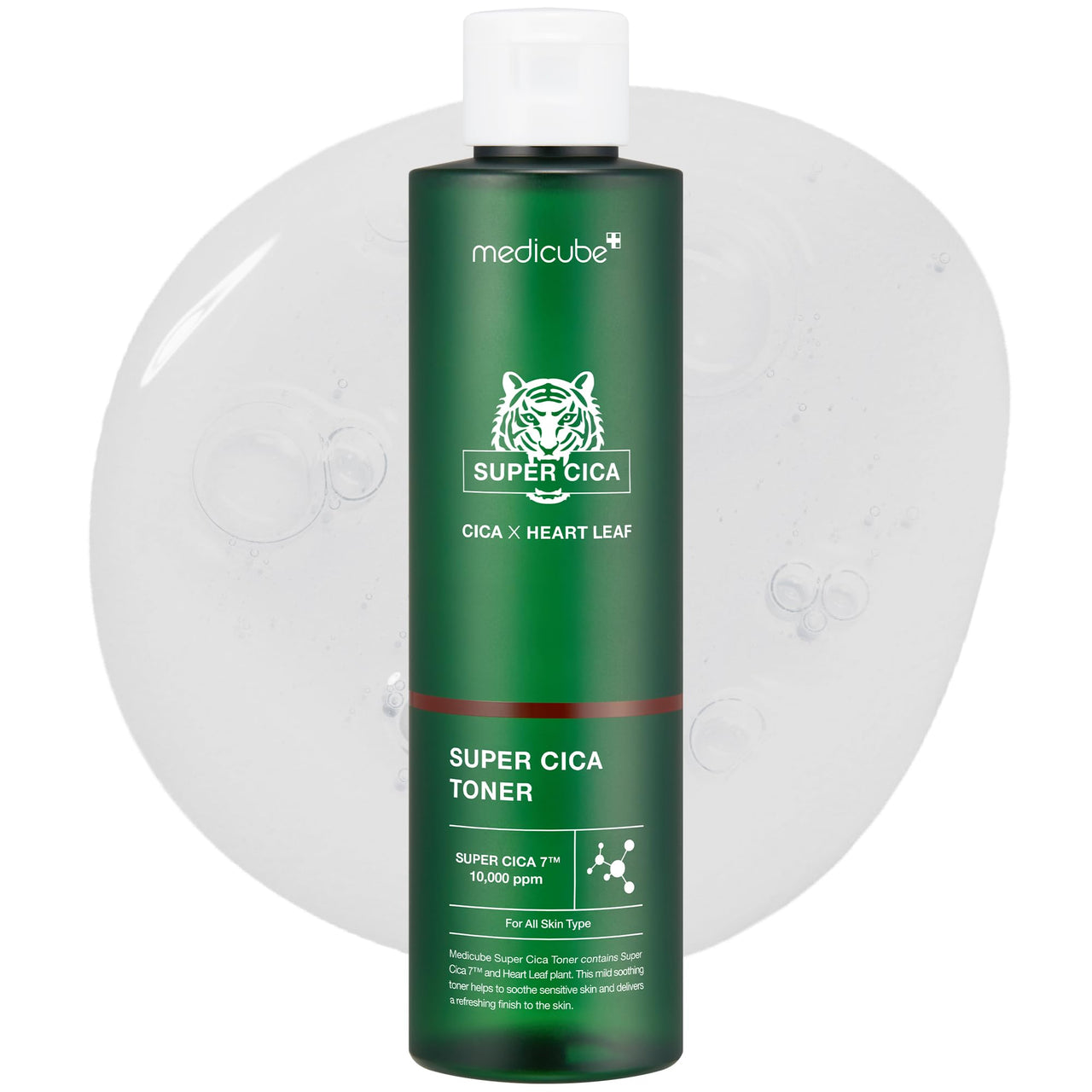 Medicube Super CICA Toner l Calms & soothes Redness Skin with 7 CICA Ingredients |(4.73fl.oz.)