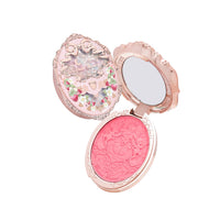 Thumbnail for Flower Knows Violet Strawberry Rococo Embossed Blush,Pink Matte Finish,Buildable & Blendable Makeup Blush for cheeks,Soft & Long-lasting for Girls & Women(G01 Romantic Blossom,4.6g)