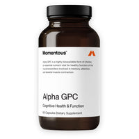 Thumbnail for Momentous Alpha GPC Supplement - Cognitive Health & Function Support - NSF Certified for Sport - GMO- & Gluten-Free - 60 Servings