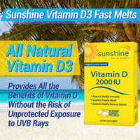 Thumbnail for Windmill Health Products Sunshine Super Vitamin D - 2000 IU - 60 Tablets