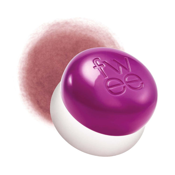 fwee Blurry Pudding Pot | Airbrushed Blush & Lip, Buildable & High Pigment, Long-lasting, Lightweight, Natural Soft Matte Finish, Satin Finish Blurring Blush - Hurt (Mauve Brown) | 0.17 oz
