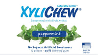 Thumbnail for Xylichew Xylitol Gum - Chewing Gum Sugar Free, Aspartame Free, Gluten Free, Keto - Sugarless, Healthy, Natural Oral Care - Relieves Bad Breath and Dry Mouth - Peppermint, 288 Count