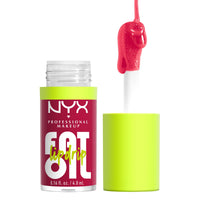 Thumbnail for NYX PROFESSIONAL MAKEUP Fat Oil Lip Drip, Moisturizing Lip Oil Gloss, Vegan Tinted Formula, Up to 12 HR Hydration - Newsfeed (Rose Nude)