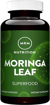 Thumbnail for MRM Nutrition Moringa Leaf Capsules - For Women & Men - Made with 600mg Organic Moringa, Supplement to Support Nutrient Density and Digestive Health, Vegan, Gluten‑Free, & Non‑GMO - 60 Servings