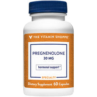 Thumbnail for The Vitamin Shoppe Pregnenolone 30MG, Hormonal Support, Supplement for Hormone Balance, Menopausal Support (60 Capsules)