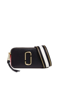 Thumbnail for Marc Jacobs Women's The Snapshot, Black/Red, One Size