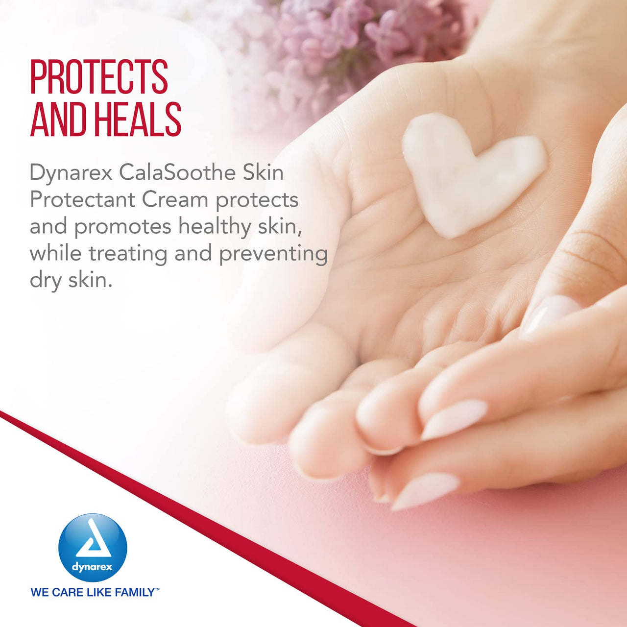 Dynarex CalaSoothe Skin Protectant Moisture Barrier Cream - Itch Cream with 20% Zinc Oxide & 0.4% Menthol for Relief of Dryness & Rash - 4 oz. Tubes, Box of 24