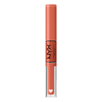 Thumbnail for NYX PROFESSIONAL MAKEUP Shine Loud, Long-Lasting Liquid Lipstick with Clear Lip Gloss - Goal Crusher (Mid-Tone Beige)