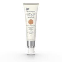Thumbnail for Neutrogena Healthy Skin Anti-Aging Perfector Tinted Facial Moisturizer and Retinol Treatment with Broad Spectrum SPF 20 Sunscreen with Titanium Dioxide, 50 Tan to Medium, 1 fl. oz