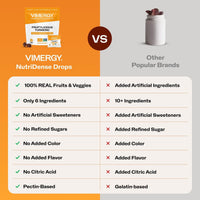 Thumbnail for Vimergy NutriDense Fruitylicious Turmeric + Ginger Chewables (60 Count) & Liquid Lemon Balm (115 mL)