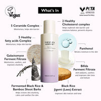 Thumbnail for haruharu Wonder Black Rice Probiotics Barrier Essence 4.05 fl. oz., Essence Toner to Strengthen Skin Barrier with Ceramides, Fermented Ingredients, Milky Essence, Moisturizing, Plumping