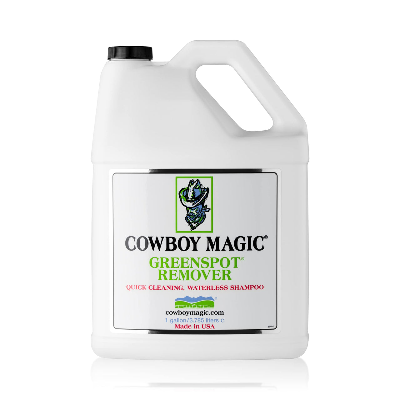 Cowboy Magic Greenspot Remover A Shower in A Bottle Refill Gallon