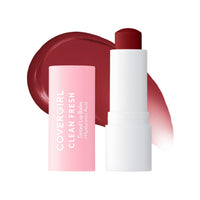 Thumbnail for CoverGirl Clean Fresh Tinted Lip Balm, Vegan Formula, Hydrating, Natural Finish, Bliss You Berry, 1 Count