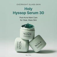 Thumbnail for Arencia Glow Hyssop Overnight Face Mask Serum - hydrating & Anti-Aging Serum for younger looking Korean Glass Skin, Vitamin A, C, E, Niacinamide, Peptide