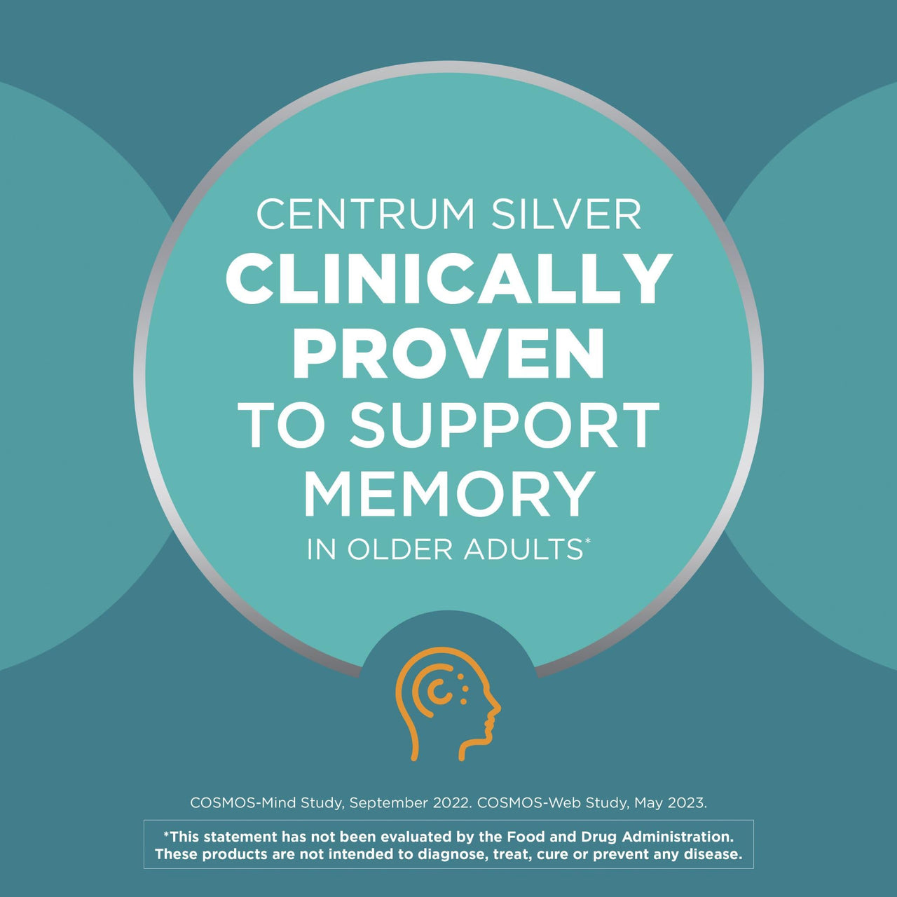 Centrum Silver Multivitamin for Adults 50 Plus, Multivitamin/Multimineral Supplement with Vitamin D3, B Vitamins, Calcium and Antioxidants, Gluten Free, Non-GMO Ingredients - 80 Count