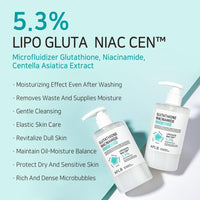 Thumbnail for APLB Glutathione Niacinamide Body Wash | LIPO GLUTA NIAC CEN™ 5.3% 10.14 FL.OZ/Korean Skincare, Gentle Ingredients for The Safety of Your Skin, Long Lasting deep Moisture for Soft Skin