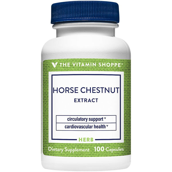 The Vitamin Shoppe Horse Chestnut Extract 260mg Herbal Supplement (100 Capsules)