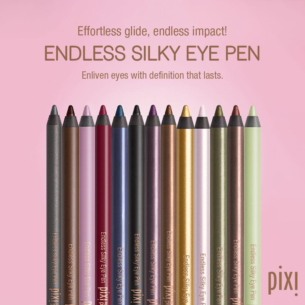 Pixi Beauty Endless Silky Eye Pen (BrighteningLilac) | Waterproof & Hypoallergenic | 0.04 oz/1.2 g