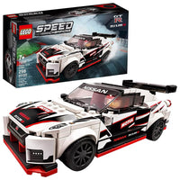 Thumbnail for LEGO Speed Champions Nissan GT-R NISMO 76896 Toy Model Cars Building Kit Featuring Minifigure (298 Pieces)