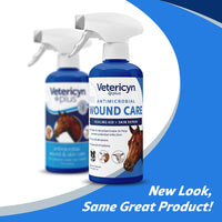Thumbnail for Vetericyn Plus Horse Wound Care Spray | Equine Healing Aid and Skin Repair, Clean Wounds, Relieve Itchy Skin. 16 ounces