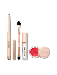 Thumbnail for SHEGLAM Lip Dazzler Glitter Kit Long-Lasting Glitter Lip Gloss Sexy Super Stay Non-Sticky Shiny Liquid Kit Lipstick Y2K-Red Carpet
