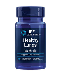 Thumbnail for Life Extension Healthy Lungs – Lung Support Supplement - Helps Maintain Lung & Breathing Health with Boswellia, Bael, Saffron, Andrographolide - Gluten-Free, Once Daily - 30 Vegetarian Capsules