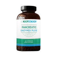 Thumbnail for Rootcology by Dr. Izabella Wentz | Pancreatic Enzymes Plus | Enteric Coated Lipase, Protease & Amylase Blend with Bromelain | 90 Capsules