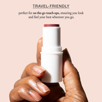Thumbnail for Boomstick Color ™ All-in-One Cream Blush for Cheeks, Eyes & Lips, Long Wearing, Blendable Makeup Blush Stick for Mature Skin, Cruelty Free Lip Cheek Tint with Skincare Benefits, Cindy Joseph Berry