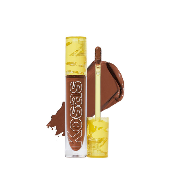 Kosas Revealer Concealer – Medium Coverage Hydrating Under Eye & Face Concealer with Hyaluronic Acid, Tone 8.7 N