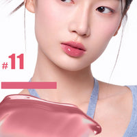 Thumbnail for Ice Watery Lip Gloss, Mirror Tea Jelly Light Lip Glaze, Moisturizing Nonstick Liquid Lipstick (#10 Rose Martini)