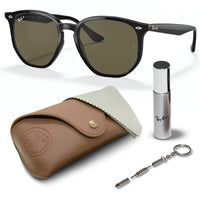 Thumbnail for Ray-Ban RB4306 Polarized Hexagonal Flat Lenses Sunglasses for Men and Women- Timeless Classic Sun Glasses with Modern Elegance - Premium UV Protection - Designer Men's and Women's Sunglasses