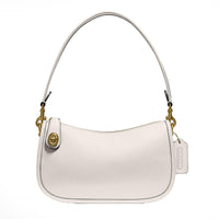 Thumbnail for COACH The Originals Glovetanned Leather Swinger Chalk One Size