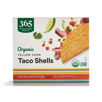 Thumbnail for 365 by Whole Foods Market, Organic Yellow Taco Shells, 5.5 Ounce