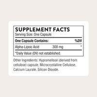 Thumbnail for THORNE - Alpha-Lipoic Acid - 300 mg - Supplement for Liver Detox, Antioxidant Support, Nerve Health & Mental Sharpness* - 60 Servings