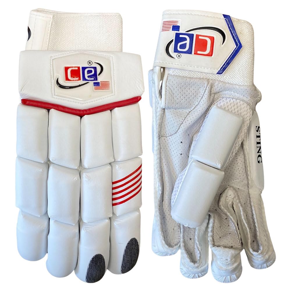 Sting Cricket Batting Gloves Men Left Handed Multicolors