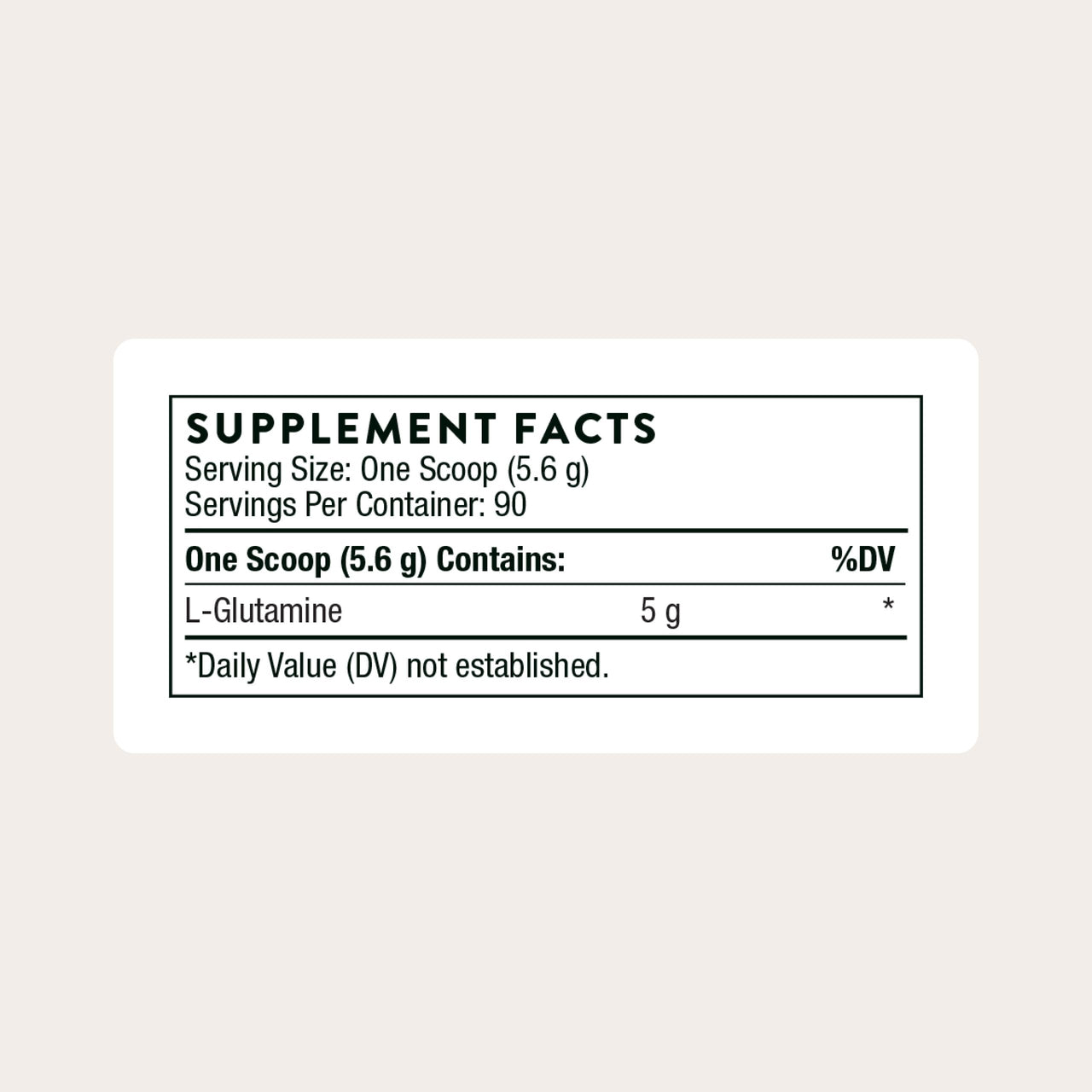 THORNE - L-Glutamine Powder - Amino Acid Supplement for Immune System & GI Health - Promotes Post-Exercise Muscle Cell Repair* - NSF Certified for Sport - Gluten, Dairy & Soy-Free - 90 Servings