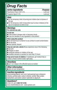 Thumbnail for Systane Ultra Lubricant Eye Drops, 25 Count