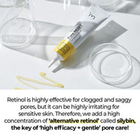 Thumbnail for numbuzin No.3 Pore Reset Ampoule Shot | Retinol, Silybin, Niacinamide, Adenosine, Saggy Pores, Excess Sebum | Korean Skin Care for Face, 0.25 fl oz
