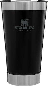 Thumbnail for STANLEY Stay-Chill Beer Pint 16 oz | Wide Mouth Lid | Built-In Bottle Opener | Beer Tumbler Cup | Insulated Stainless Steel Pint Glass | BPA-Free | Matte Black
