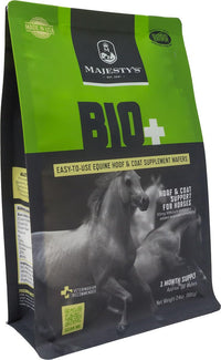 Thumbnail for Majesty's Biotin Wafers - Superior Horse / Equine Hoof and Coat Support Supplement - Copper, Zinc, Lysine, Methionine - 30 Count (1 Month Supply)