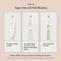 Thumbnail for Naturium KP Body Scrub & Mask for Keratosis Pilaris, Bump Eraser Shower Scrub & Exfoliator for Skin, 8 oz