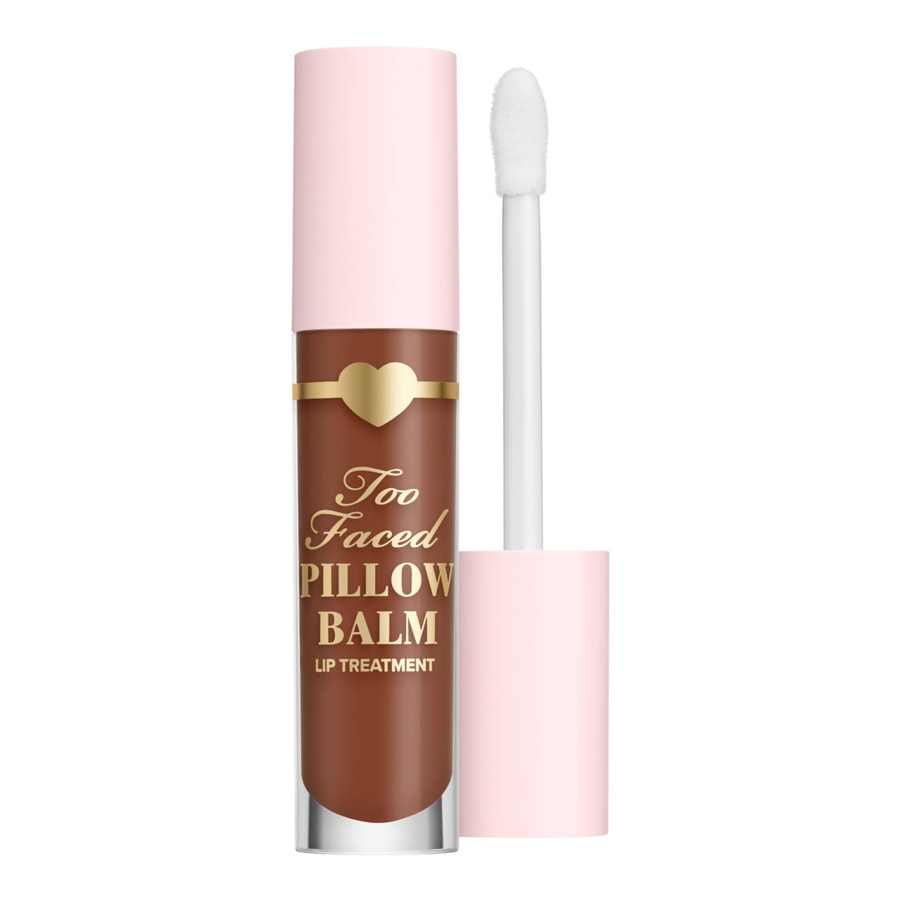 Too Faced Pillow Balm Ultra-Hydrating Lip Treatment | Liquid Lip Balm that Replenishes Lips with Hyaluronic Acid, 0.2 Fl Oz, Cocoa Kiss