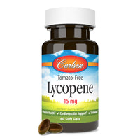 Thumbnail for Carlson - Lycopene, 15 mg, Tomato-Free, Prostate Health & Circulation Support, Optimal Wellness, 60 Softgels