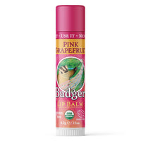 Thumbnail for Badger Organic Pink Grapefruit Lip Balm, 0.15 OZ